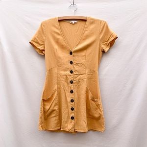 Lottie Moss Buttoned Dress